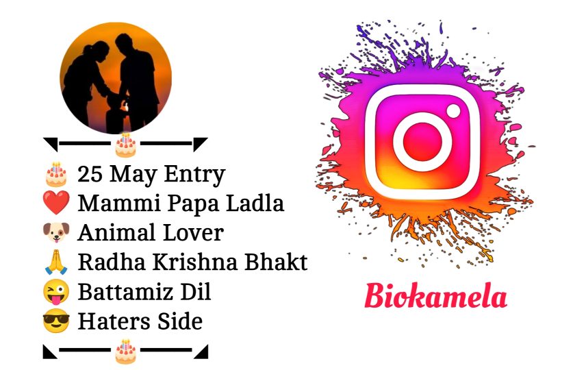 Instagram Bio Mom Dad lover