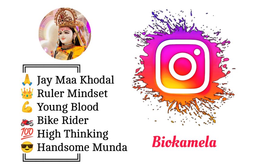 Maa Khodal Bio For Instagram