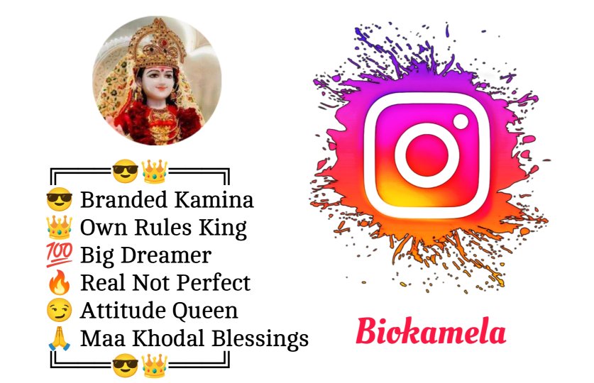 Maa Khodal Bio For Instagram
