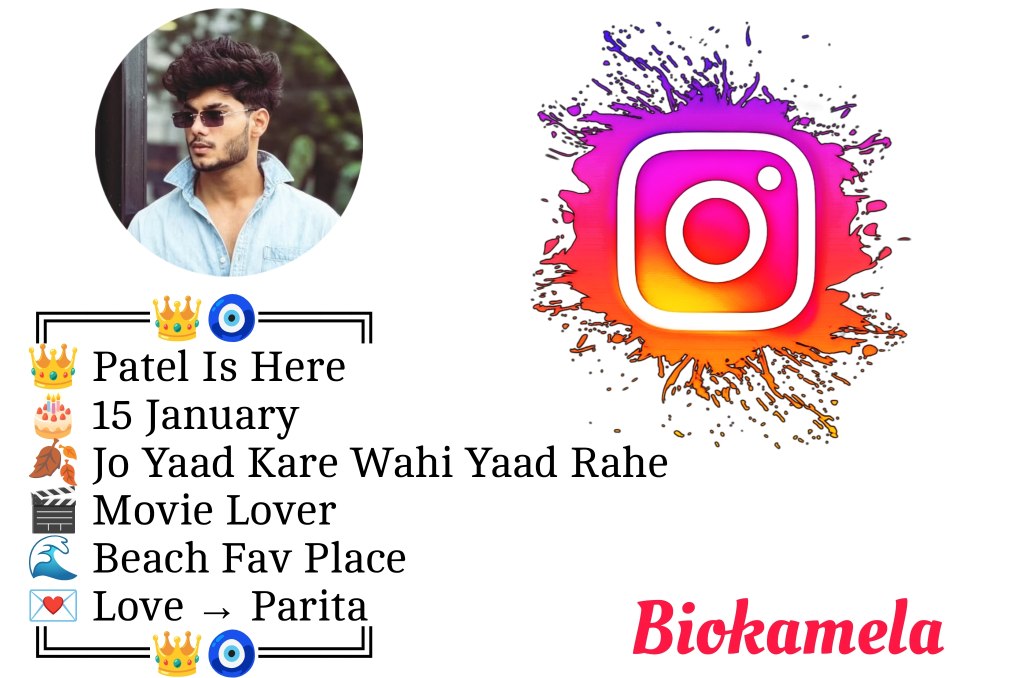 Patel Bio For Instagram