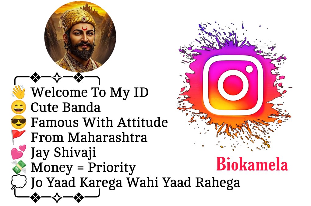 Shivaji maharaj Bio For Instagram