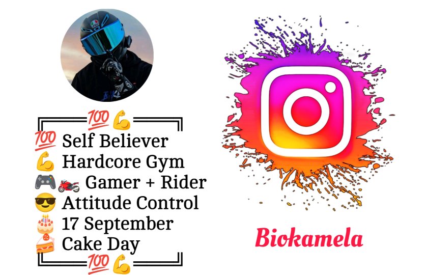 Bike Rider Bio For Instagram