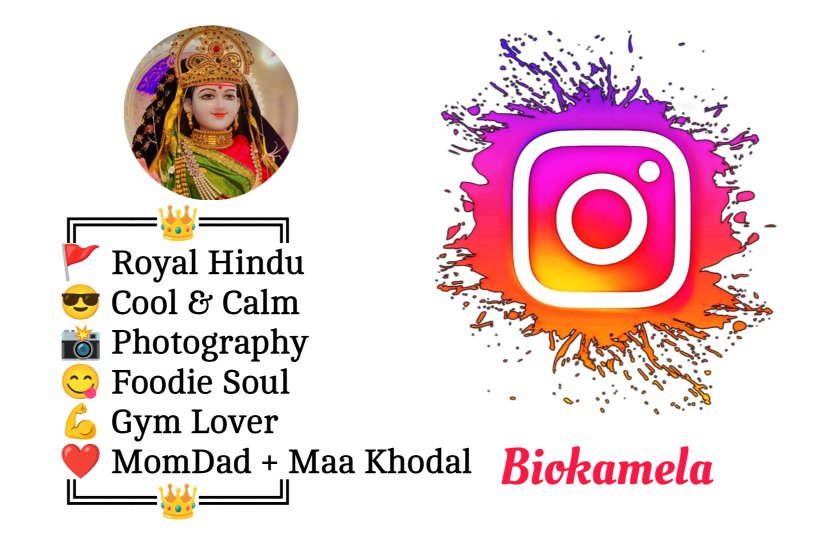 Maa Khodal Bio For Instagram